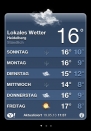 iPhone live: Wetter from May 19 9:38:03