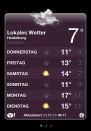 iPhone live: Wetter from May 23 4:17:26