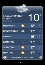 iPhone live: Wetter from May 29 17:19:46
