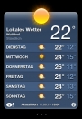 iPhone live: Wetter from Jun 11 17:04:20