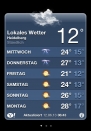 iPhone live: Wetter from Jun 12 4:44:22