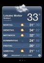 iPhone live: Wetter from Jun 17 17:04:26