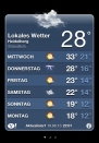 iPhone live: Wetter from Jun 19 20:01:45