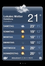 iPhone live: Wetter from Jun 22 13:11:43