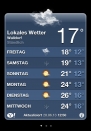 iPhone live: Wetter from Jun 28 10:50:33